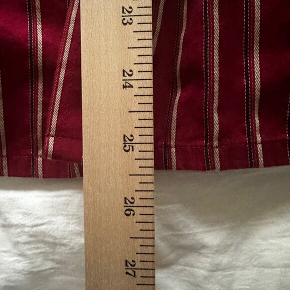 Vintage Haggar Striped Long Sleeve Button-Up Shirt Red White & BlueSize XL - Picture 6 of 13